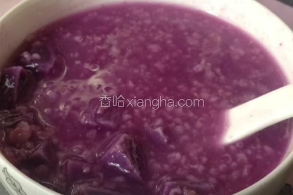 紫薯燕麦片