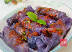 柴色包菜卷的做法图解10