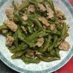 刀豆干炒肉片的做法[图]