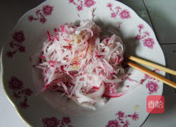 爽脆萝卜丝的做法图解4