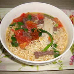 蔬菜牛肉面的做法[图]