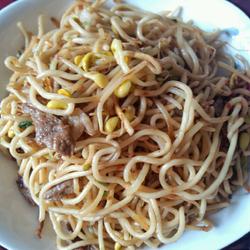 豆芽炒面的做法[图]