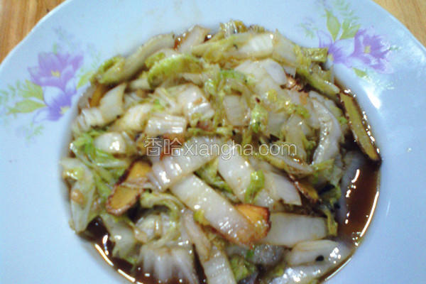蚝油大白菜