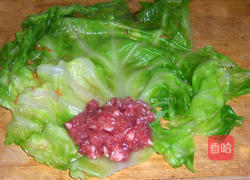 培根包菜卷的做法图解4