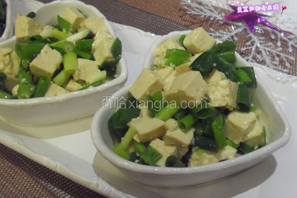 小葱拌豆腐