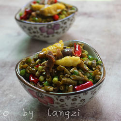 鸡肾酸豆角的做法[图]