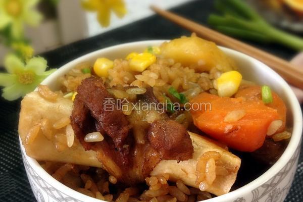 土豆羊肉抓饭