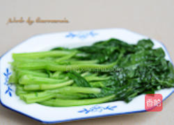 葱油菜心的做法图解5