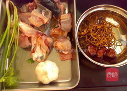 虫草蒸鳙鱼头的做法图解1