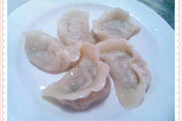 冬瓜猪肉饺子