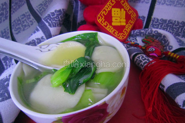 小油菜手工圆片面