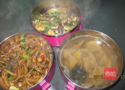 鲜蒜榨菜炒鸡杂的做法图解11