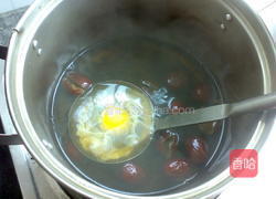 红枣桑寄生蛋茶的做法图解7