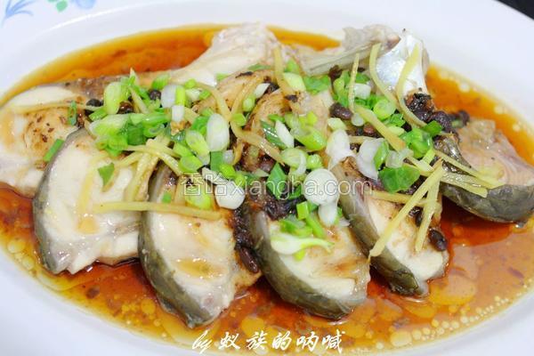 豉汁蒸鲩鱼
