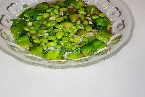 青茄子烧毛豆