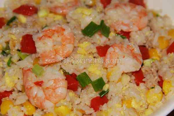 虾仁蛋炒饭