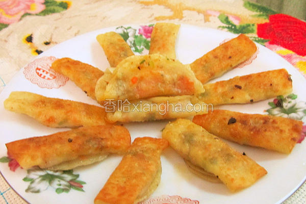 油煎熟馅锅贴