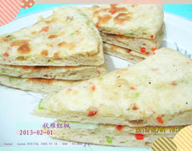 发面葱花饼[图]