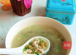 肉末豆角汤的做法图解8