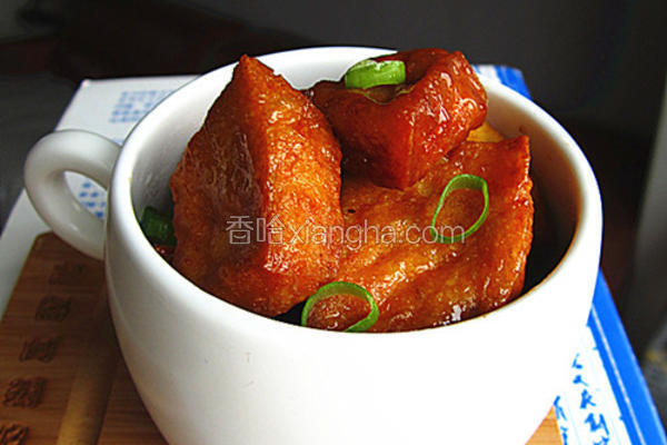 叉烧豆腐泡