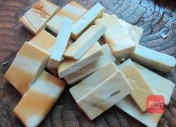 韭菜豆腐干的做法图解2