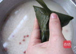 红豆蜜枣粽的做法图解8