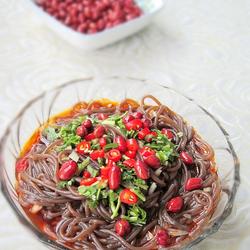 酸辣蕨根粉的做法[图]