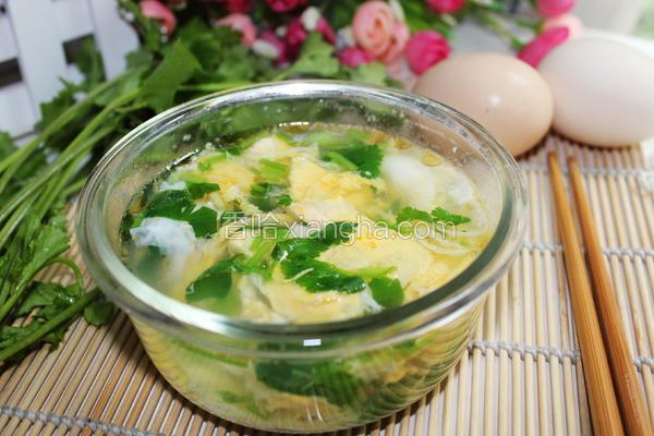 香菜鸡蛋汤