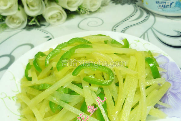 青椒炒土豆丝