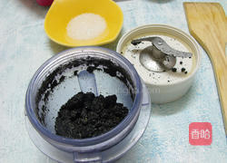 黑芝麻馅的做法图解3