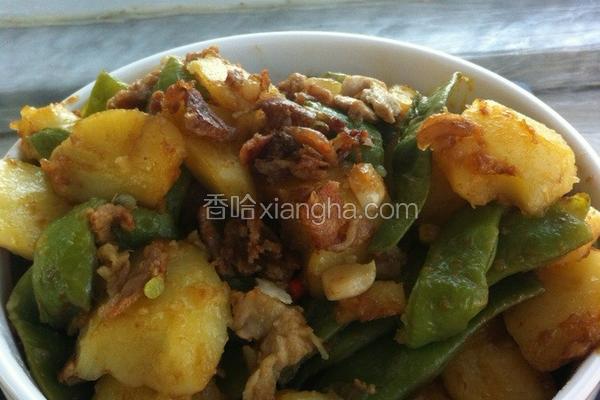 干锅豆角土豆