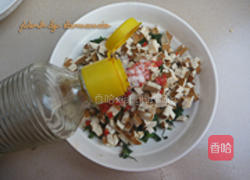 荠菜拌香干的做法图解5