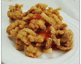 干炸菊花肉[图]