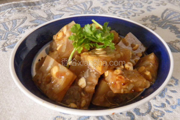 鲜香肉皮冻