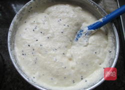 芝麻戚风蛋糕的做法图解12