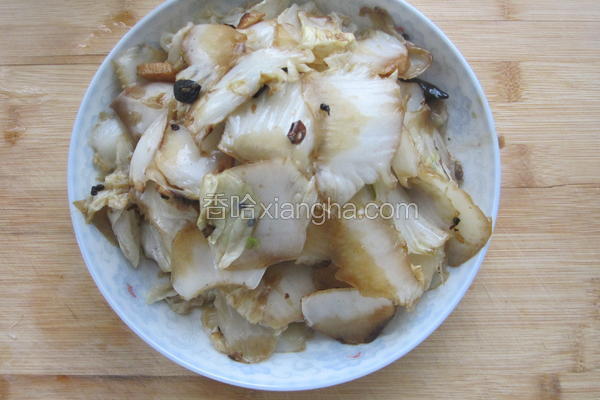 醋溜白菜帮