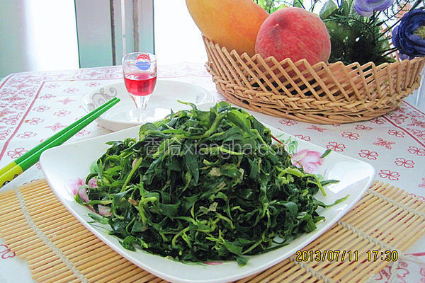 凉拌扫帚菜
