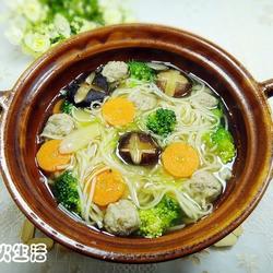 肉丸火锅面的做法[图]