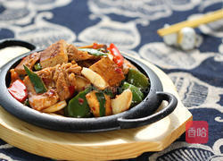 香干回锅肉的做法图解12