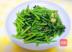 清炒皇帝菜的做法图解7