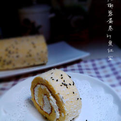 芝麻椰蓉蛋卷的做法[图]