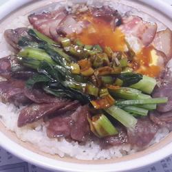 广式腊味煲仔饭的做法[图]