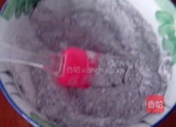 黑米糕的做法图解2