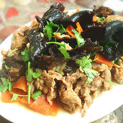 胡萝卜炒肉片的做法[图]