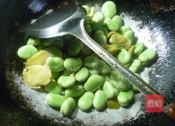 榨菜炒蚕豆的做法图解8