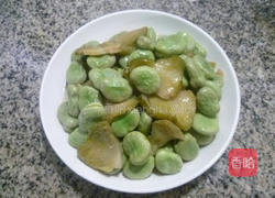 榨菜炒蚕豆的做法图解12