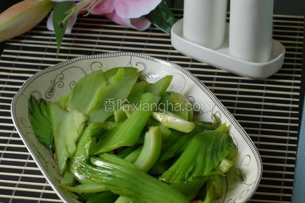 生炒水东芥菜
