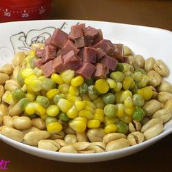 花生玉米牛肉拼盘的做法[图]
