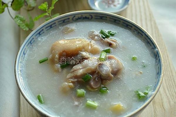 滑鸡粥
