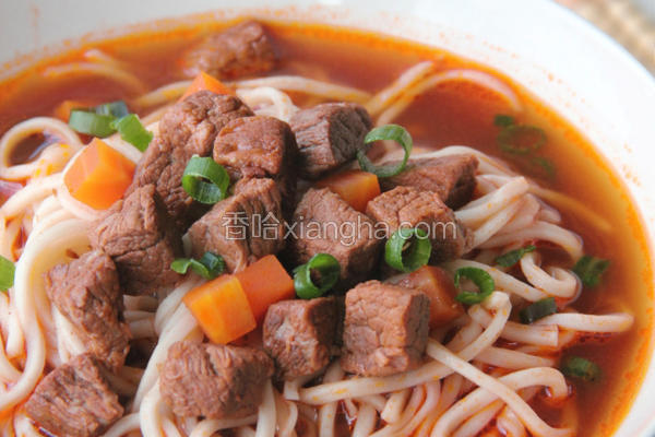 红烧牛肉面